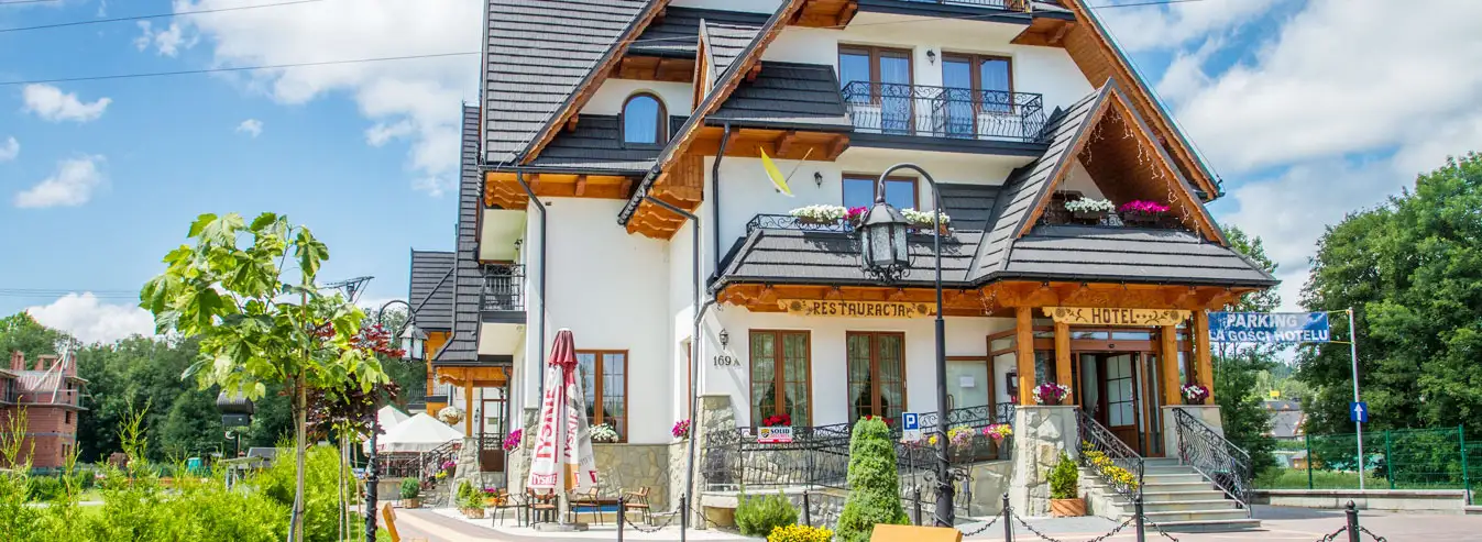 Hotel Białka Tatrzańska Tatry holidays in the mountains Poland - front view
