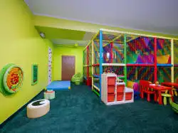Playroom for children – obstacles, blocks, climbing