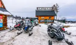 Hotel Białka Tatrzańska Tatry - snowmobiles at the rental
